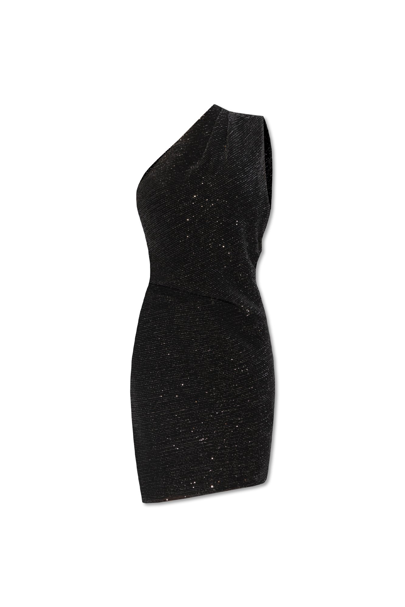 Black Haidi sequinned one shoulder dress Iro Vitkac Canada